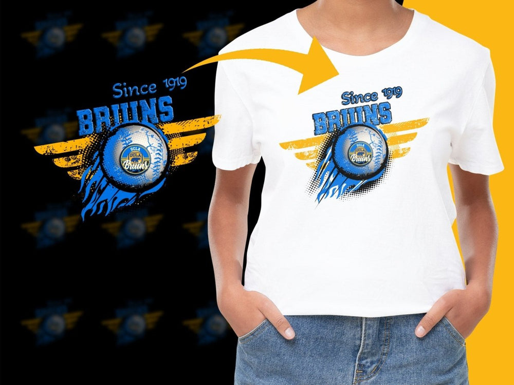 UCLA Bruins NCAA College PNG File - Teepew