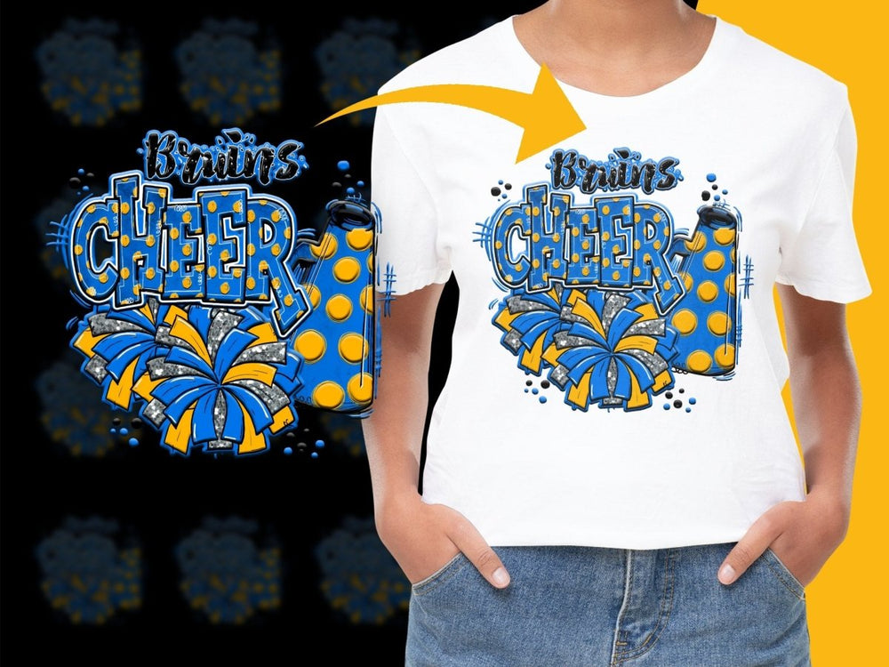 UCLA Bruins NCAA College PNG File - Teepew
