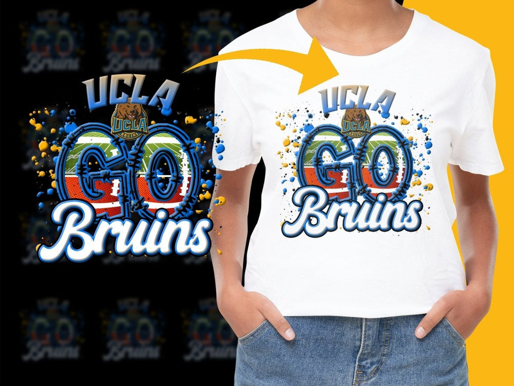 UCLA Bruins NCAA College PNG File - Teepew