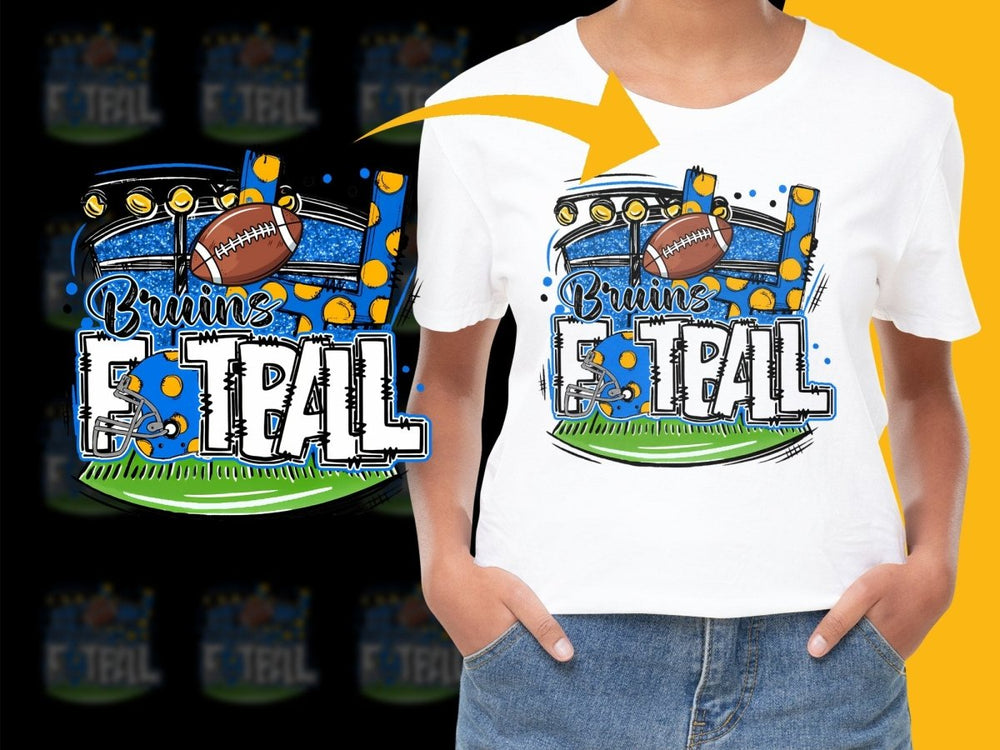 UCLA Bruins NCAA College PNG File - Teepew
