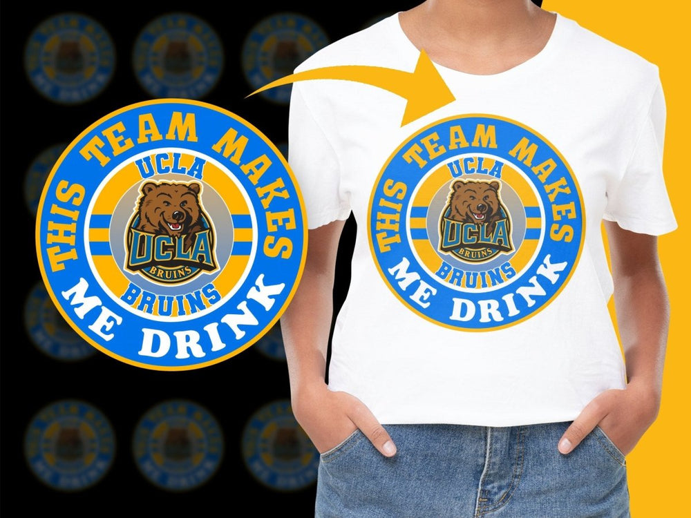 UCLA Bruinsbb NCAA College PNG File - Teepew