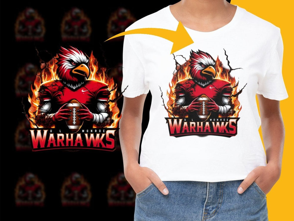 ULM Warhawks NCAA Football Team Logo PNG File - Teepew
