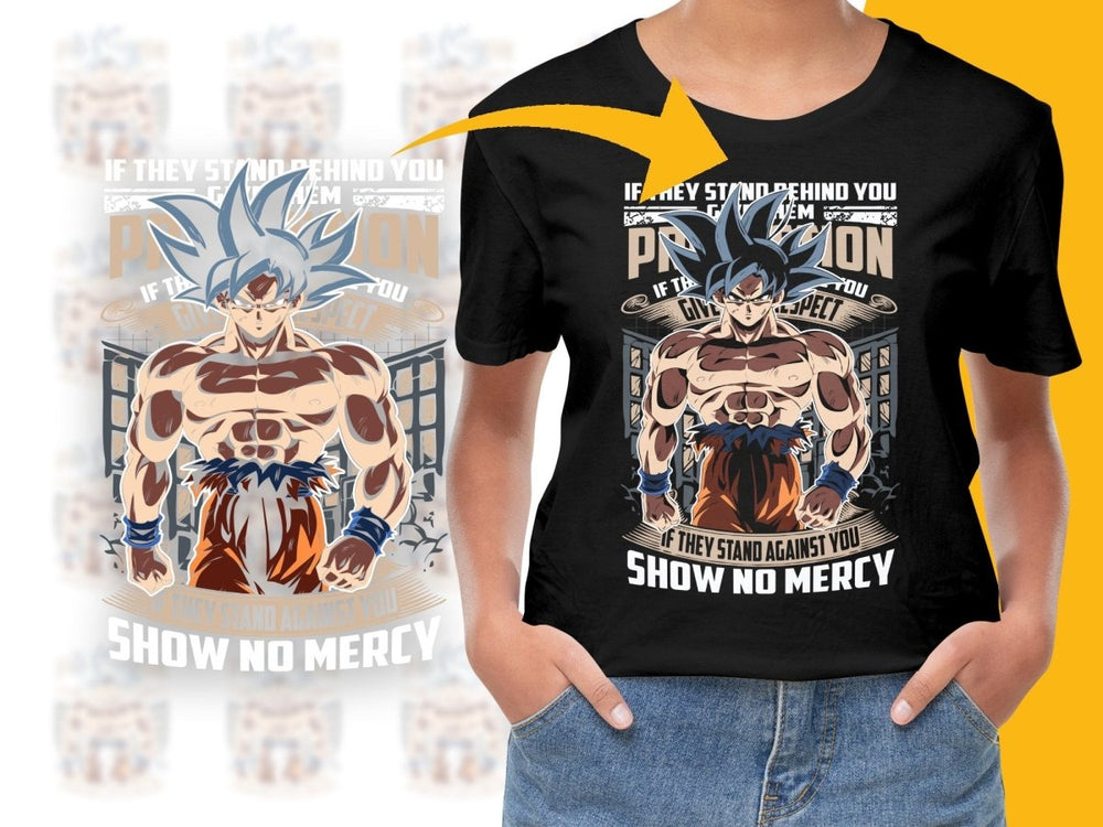 Ultra Instinct Goku Fierce Battle Stance PNG File - Teepew