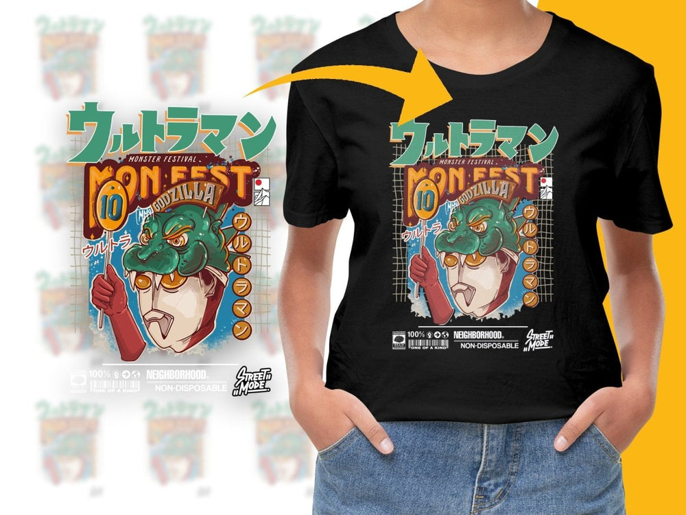 Ultraman Monster Festival Godzilla PNG File - Teepew