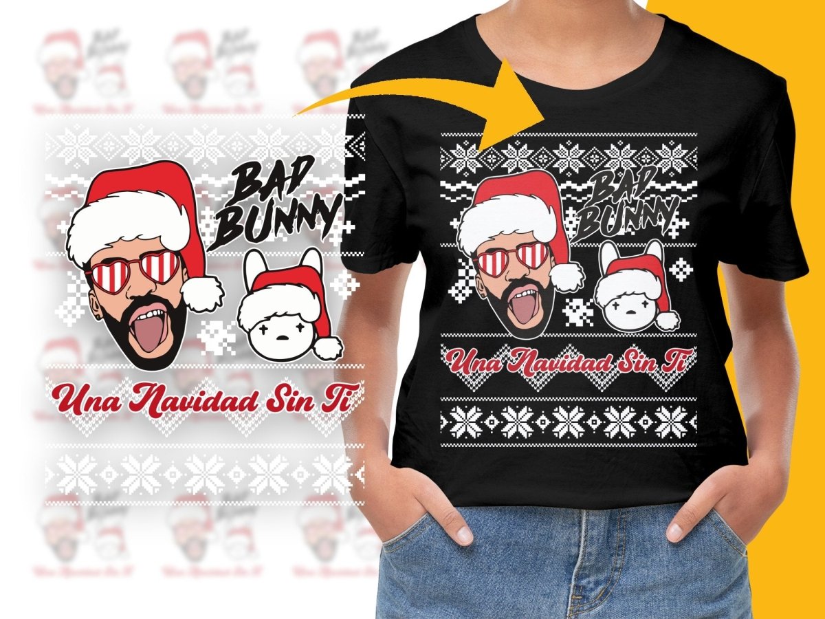 Una Navidad Sin Ti Bad Bunny Christmas PNG File - Teepew