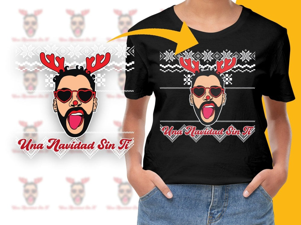 Una Navidad Sin Ti Funny Christmas Themed PNG File - Teepew