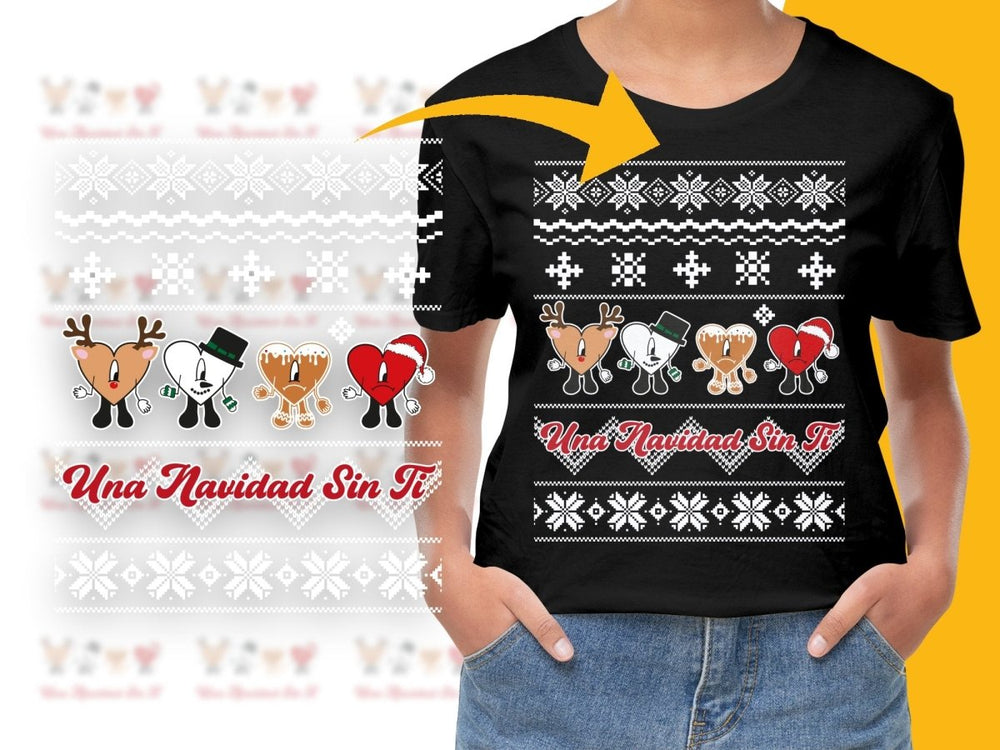 Una Navidad Sin Ti Funny Holiday Character PNG File - Teepew