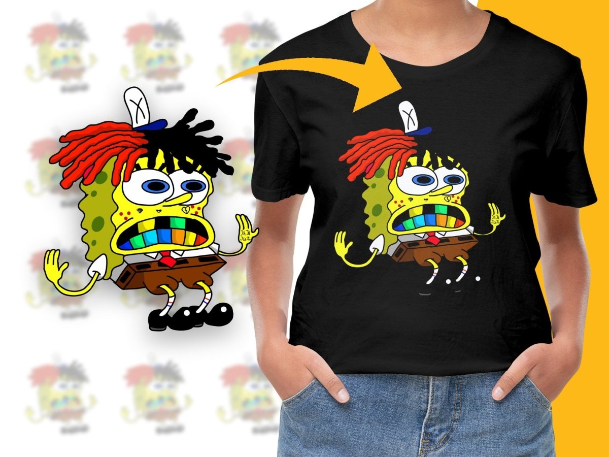 Unique Cartoon Characters Graphic Print PNG File - Teepew