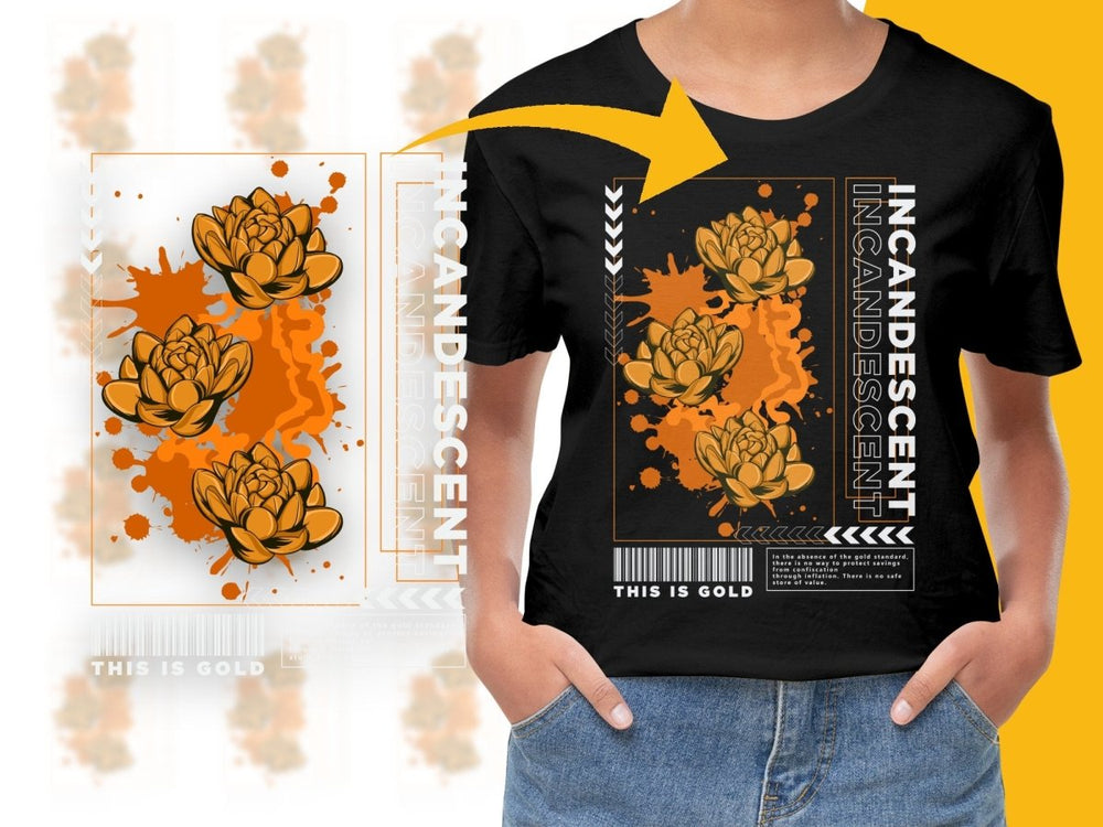Unique Floral with Bold Design PNG File - Teepew