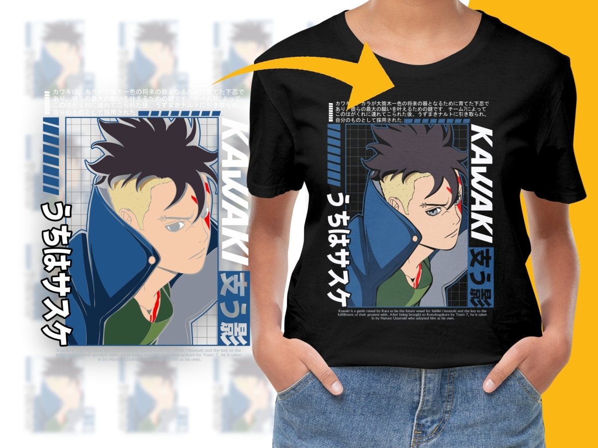 Unique Kawaki Graphic Design Anime PNG File - Teepew