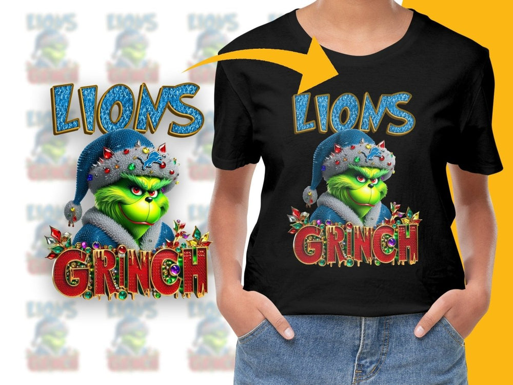 Unique Lions Grinch Christmas Design PNG File - Teepew