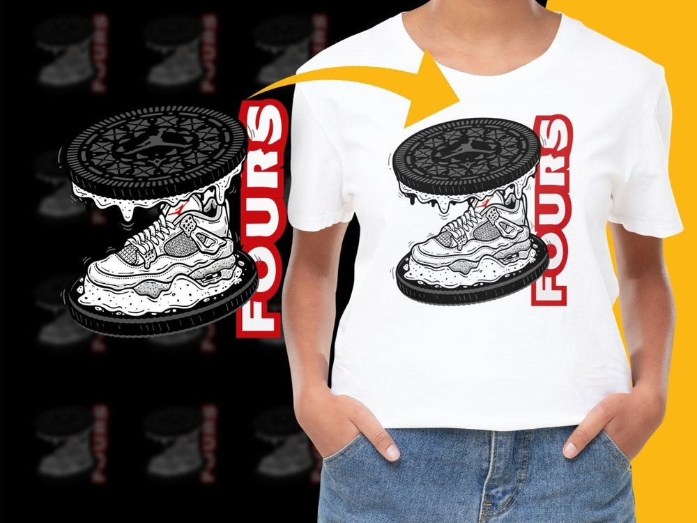 Unique Oreo Inspired Sneaker Streetwear PNG File - Teepew