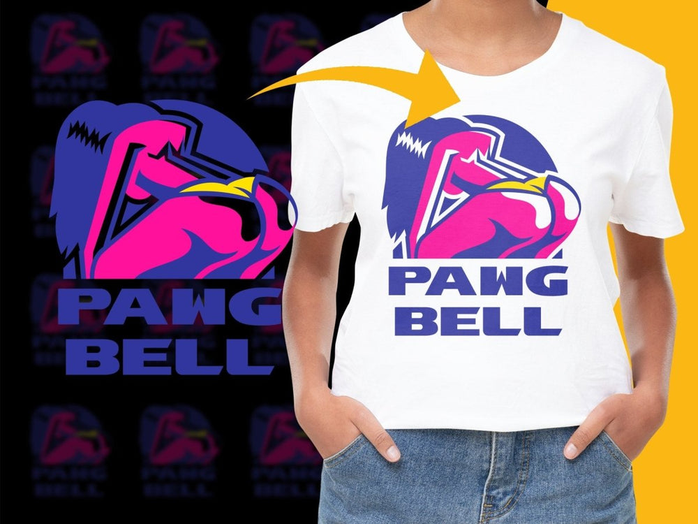 Unique Pawg Bell Logo Graphic PNG File - Teepew
