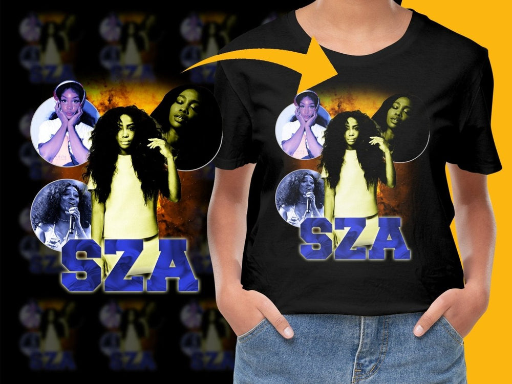 Unique PNG File Featuring SZA Artistic Graphic Designs PNG File - Teepew