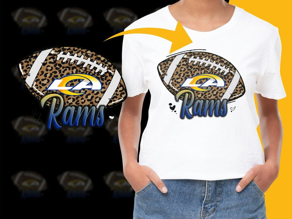 Unique Rams Football Design Graphic PNG File - Teepew