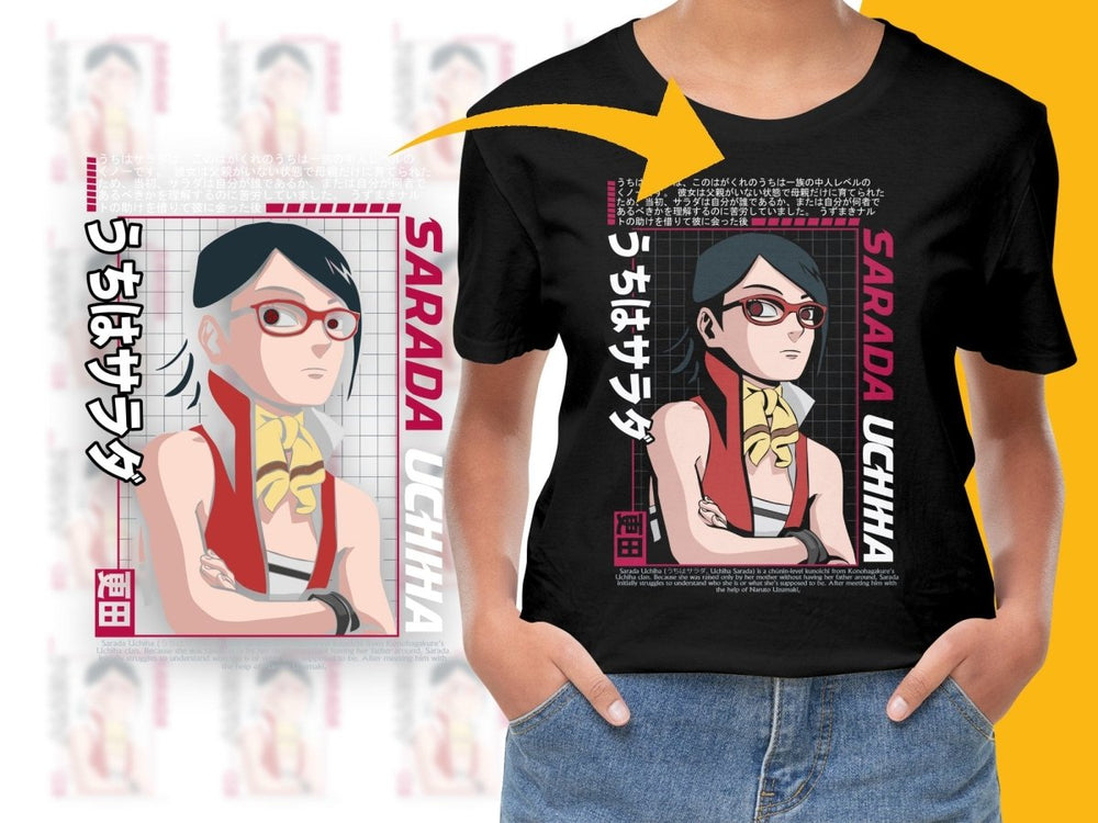 Unique Sarada Anime Graphic Design PNG File - Teepew