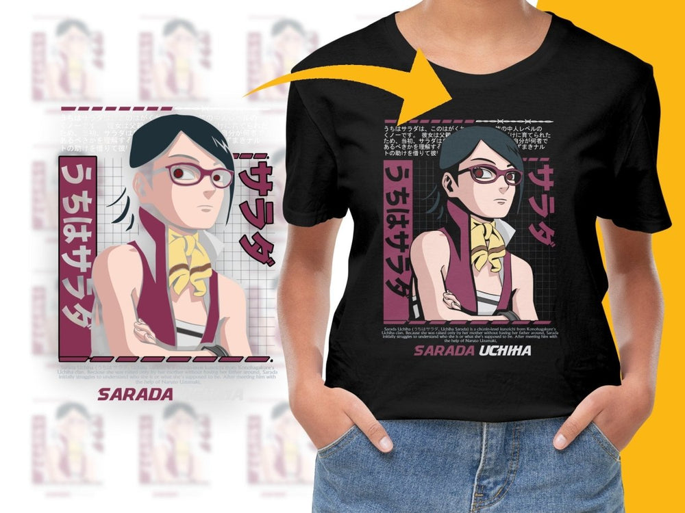 Unique Sarada Uchiha Graphic Anime PNG File - Teepew