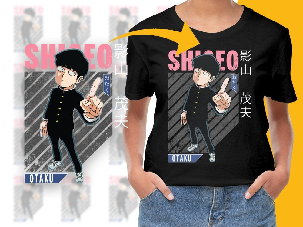 Unique Shigeo Anime Character PNG File - Teepew