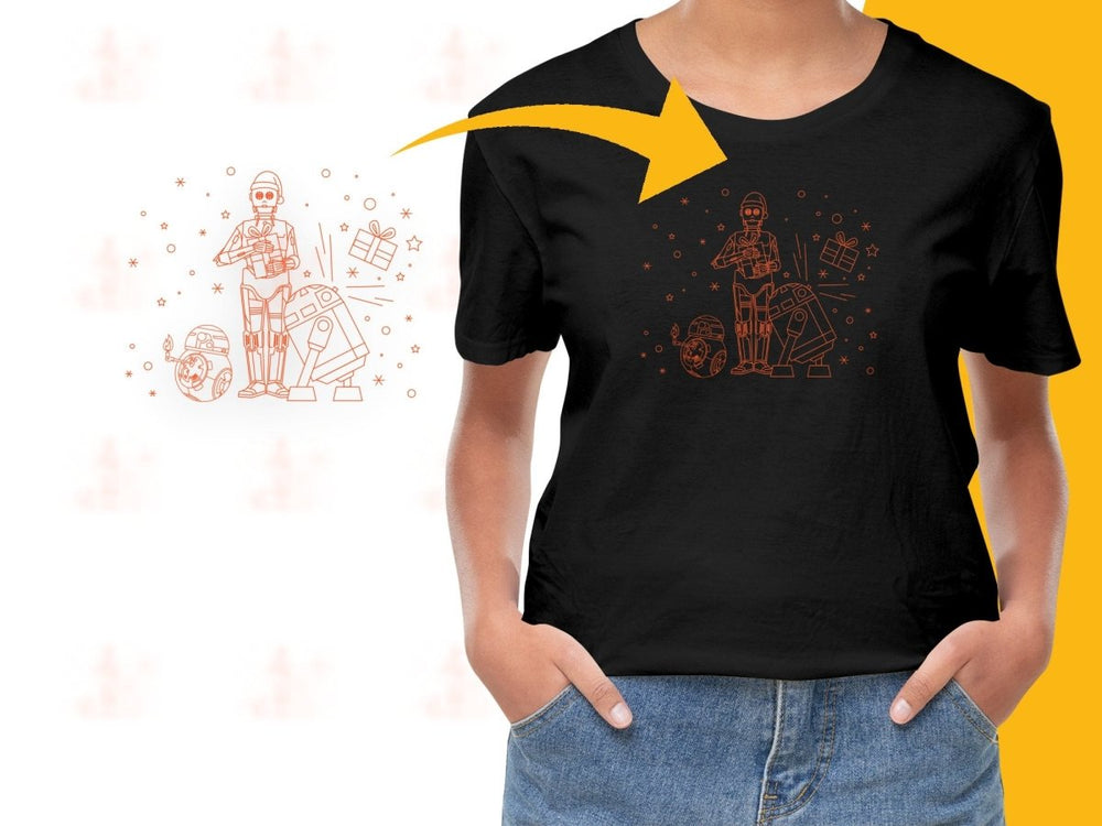 Unique Star Wars Christmas Theme Graphic PNG File - Teepew