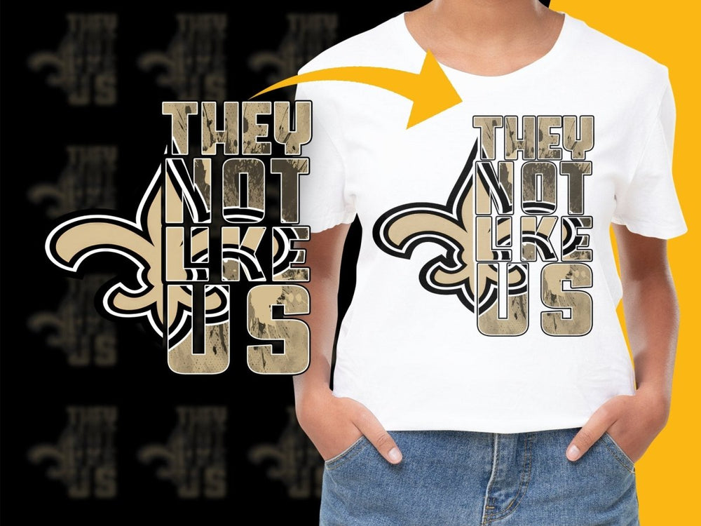 Unique They Not Like Us NFL PNG File - Teepew