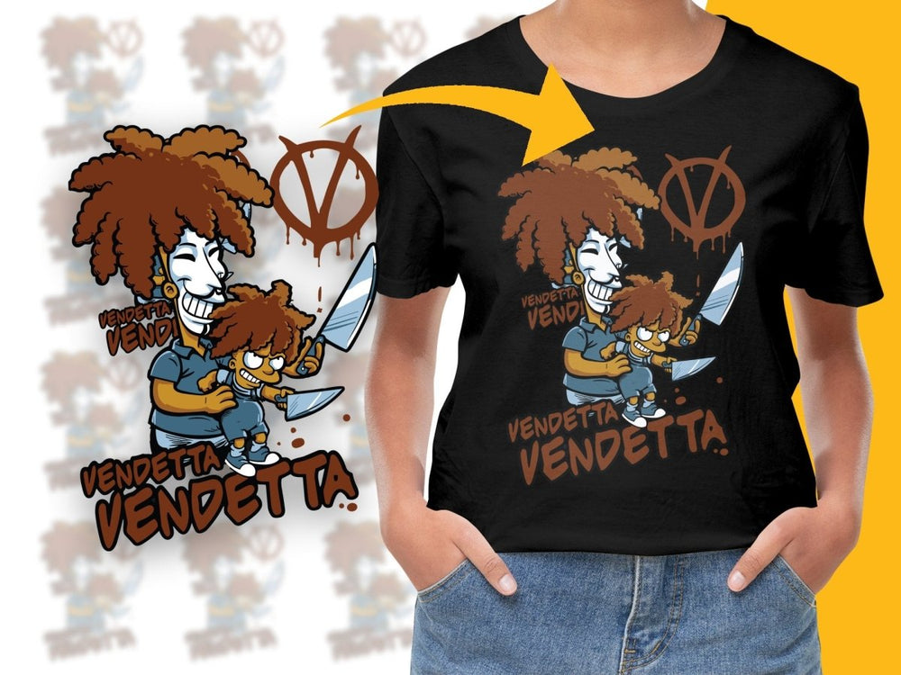 Unique Vendetta Graphic Cartoon Family PNG File - Teepew