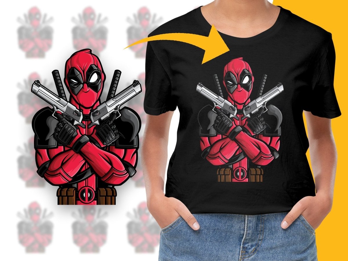 Unique X - Armed Character Design Fun Geeky PNG File - Teepew