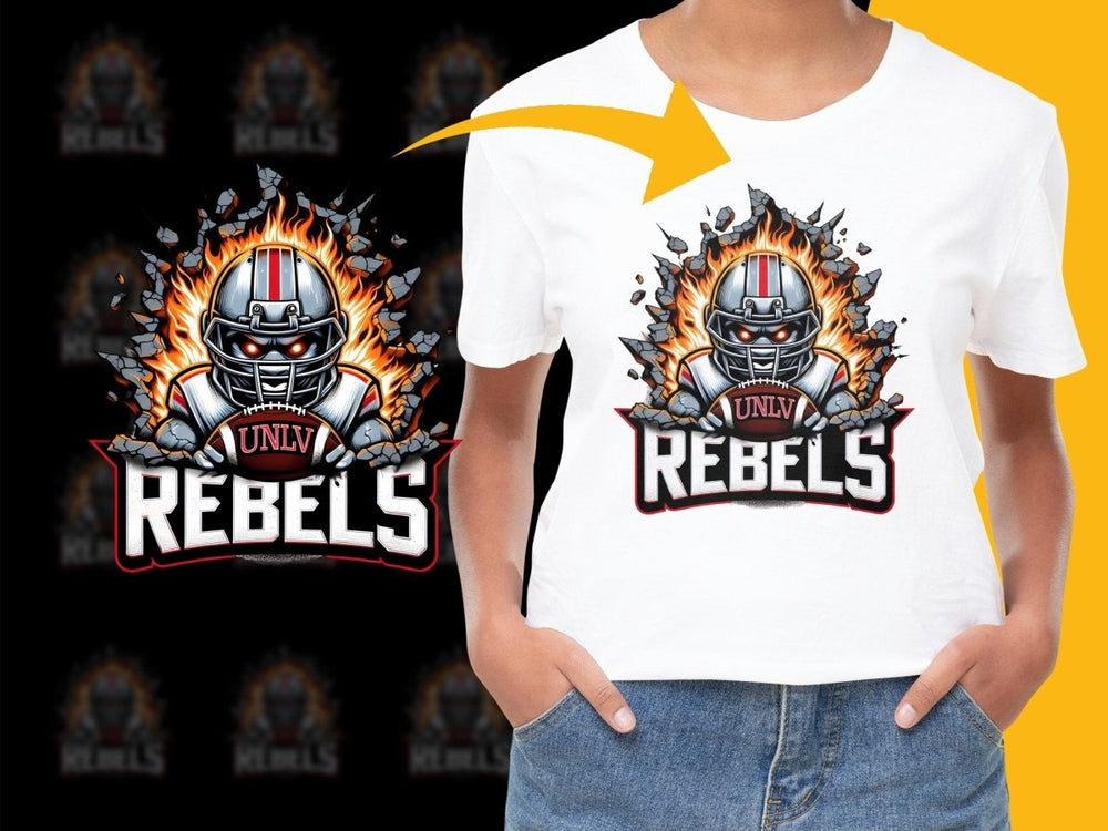 UNLV Rebels Football Breakthrough PNG File - Teepew