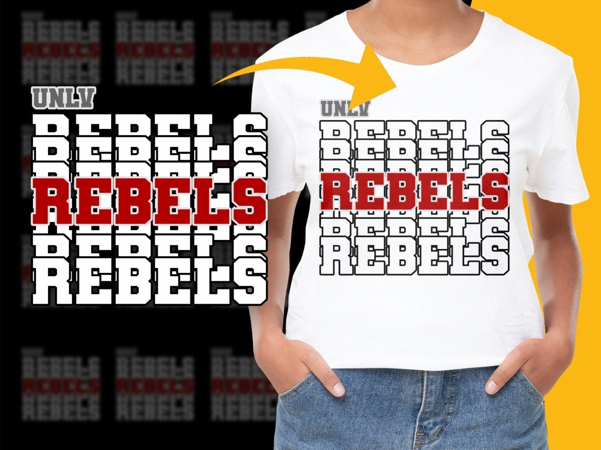 UNLV Rebels NCAA College PNG File - Teepew