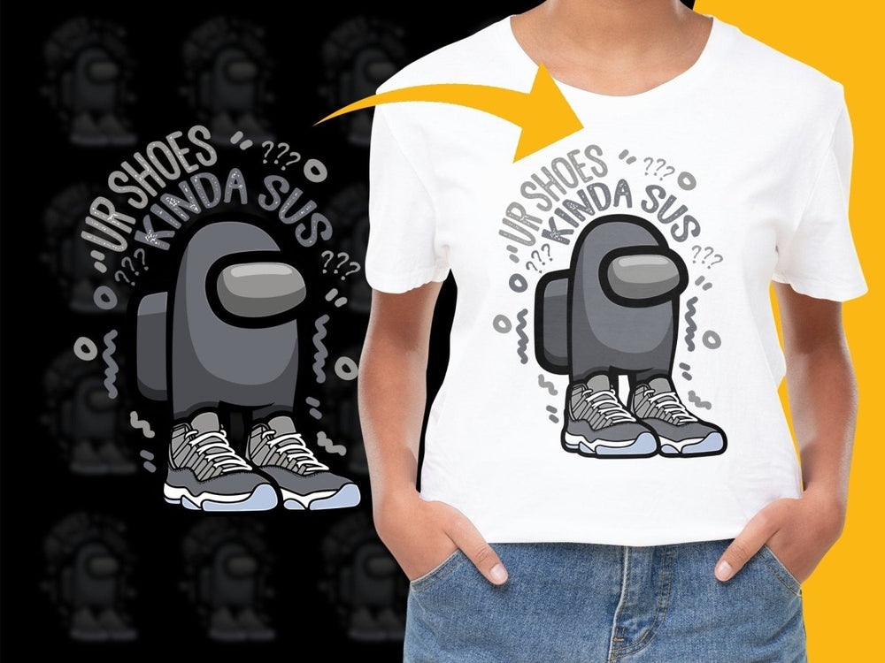 Ur Shoes Kinda Sus Graphic Gaming PNG File - Teepew