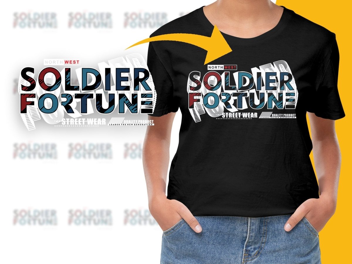 Urban NorthWest Soldier Fortune Street Wear PNG File - Teepew