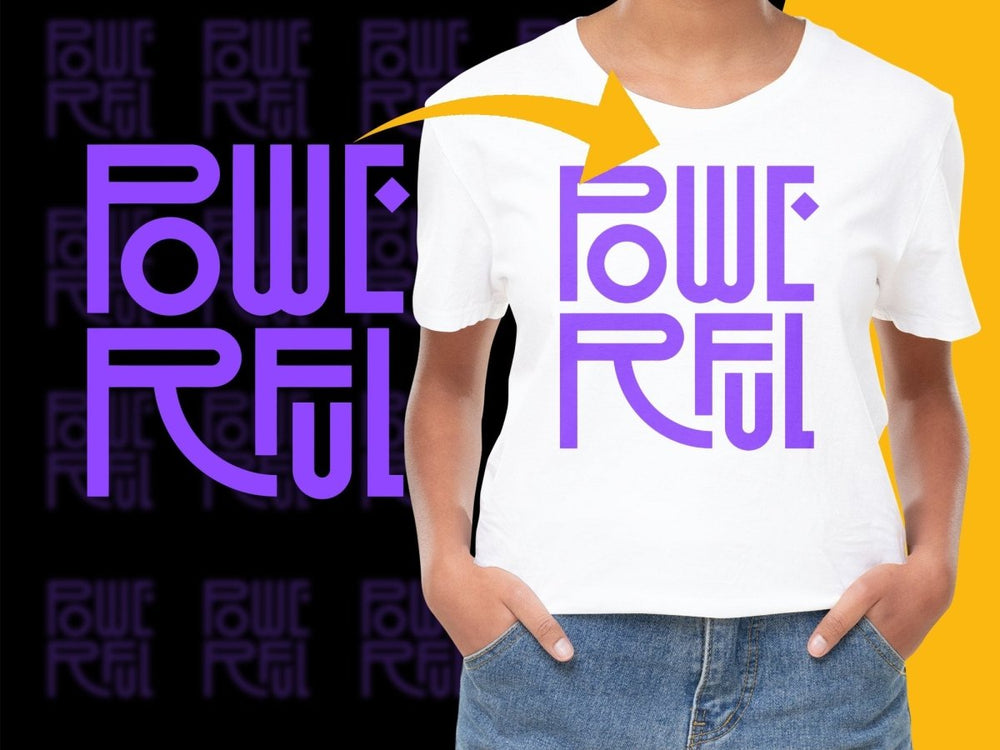 Urban Power Retro Logo Design PNG File - Teepew