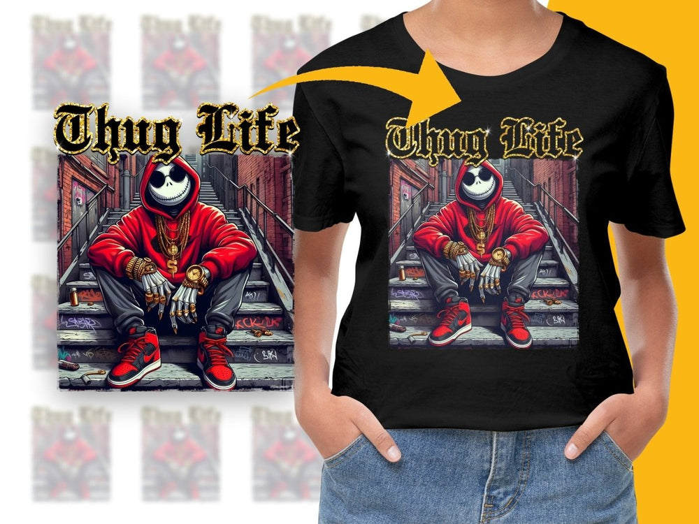 Urban Street Art Skull Hoodie in Graffiti Alley PNG File - Teepew