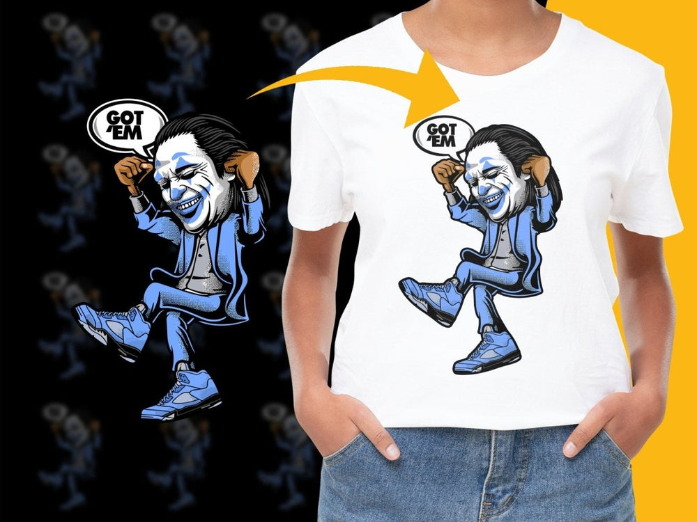 Urban Style Cartoon Character with Celebratory Pose PNG File - Teepew