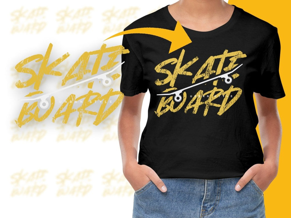Urban Style Skateboard Graphic Design PNG File - Teepew