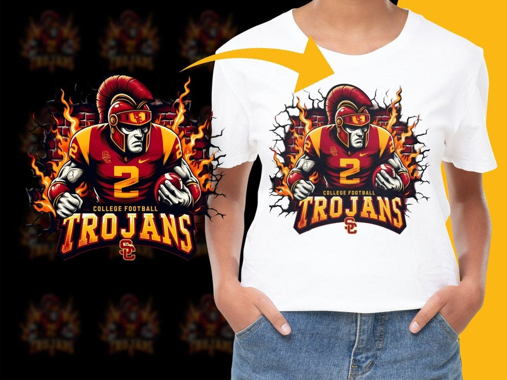 USC Trojans College Football PNG Fileproduct - Teepew