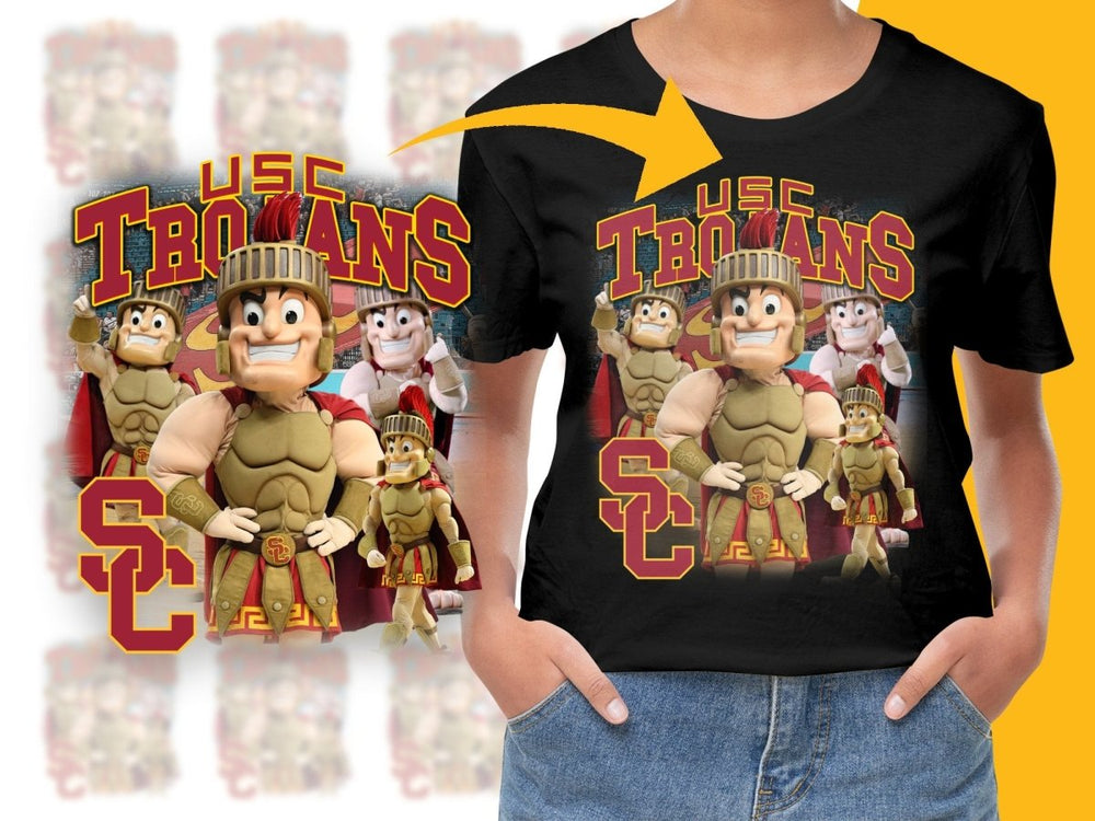USC Trojans Football Mascot Athletic PNG File - Teepew