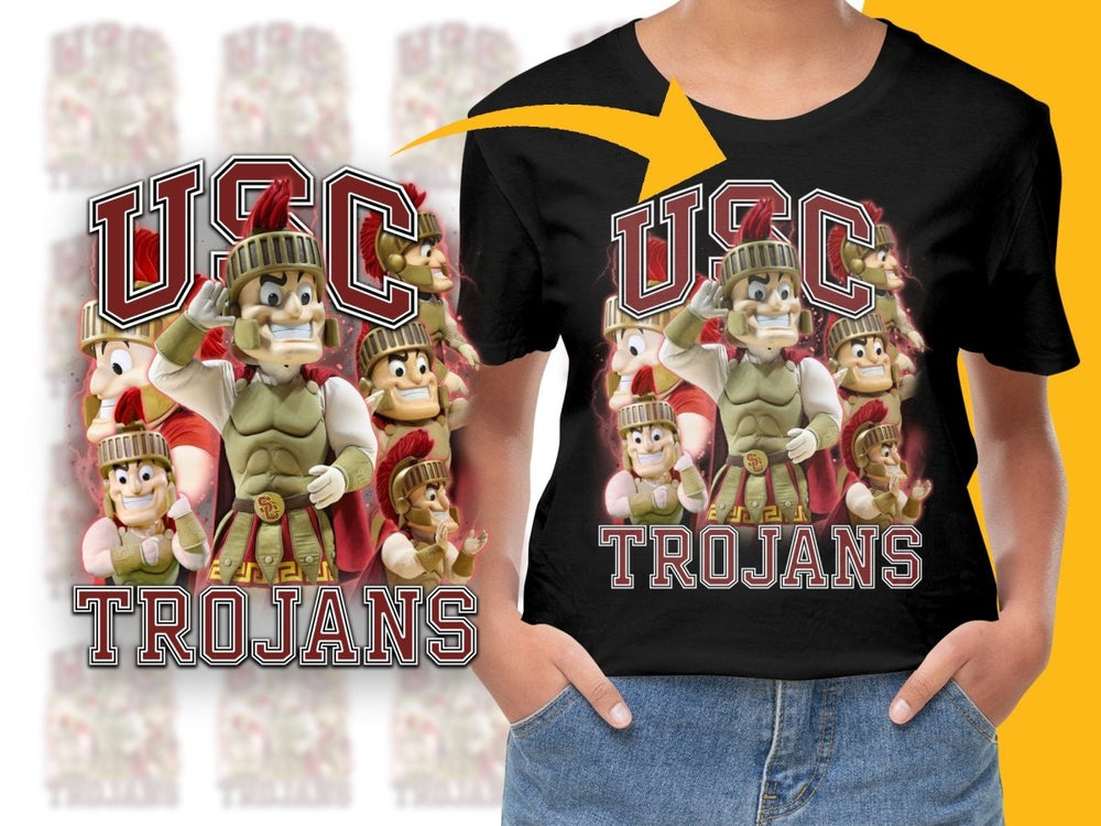 USC Trojans Mascot Bootleg PNG File - Teepew