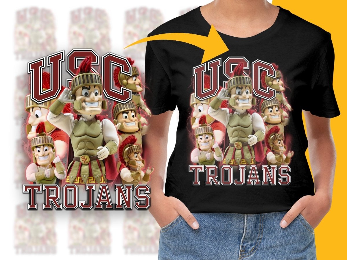 USC Trojans Mascot Bootleg PNG File - Teepew