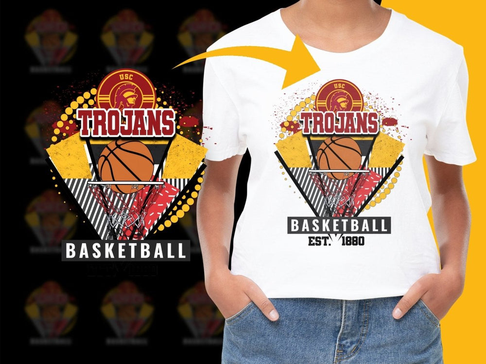USC Trojans NCAA College PNG File - Teepew