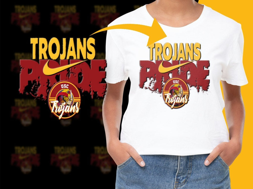USC Trojans NCAA College PNG File - Teepew
