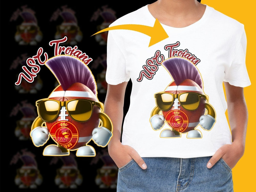 USC Trojans NCAA College PNG File - Teepew