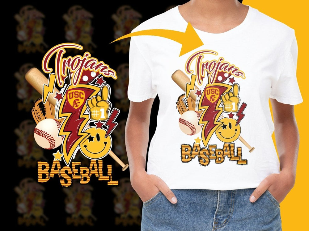 USC Trojans NCAA College PNG File - Teepew