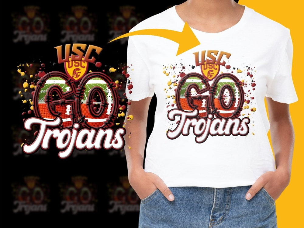 USC Trojans NCAA College PNG File - Teepew