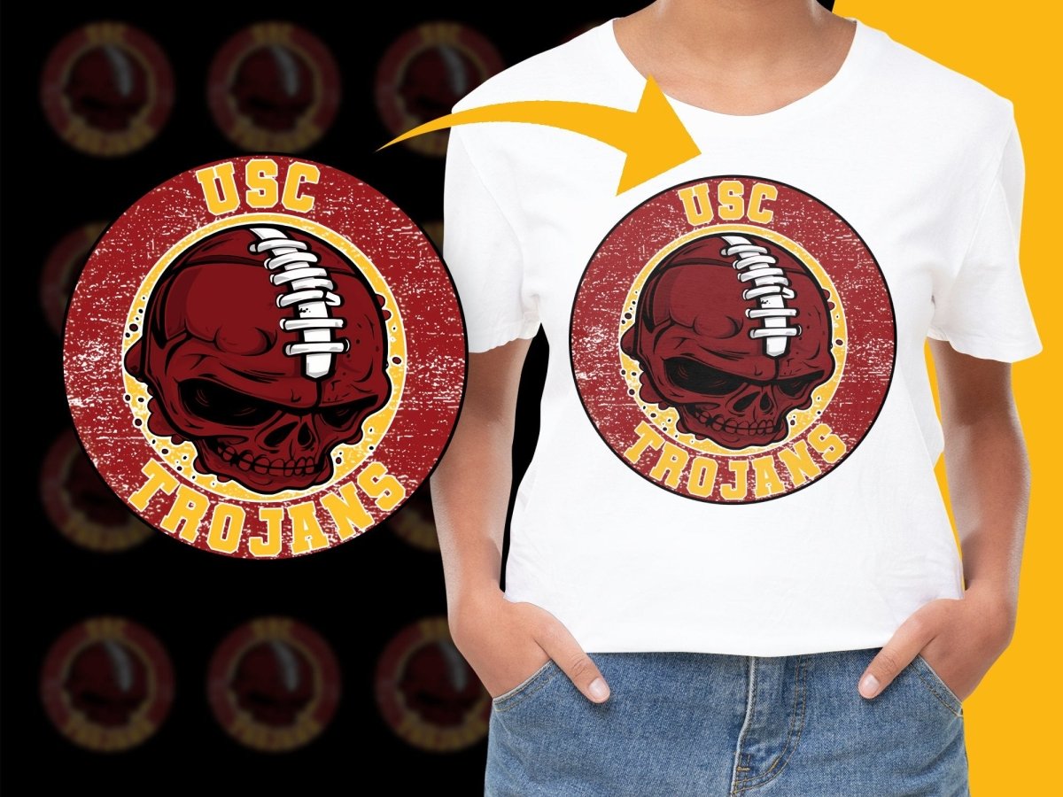 USC Trojans NCAA College PNG File - Teepew