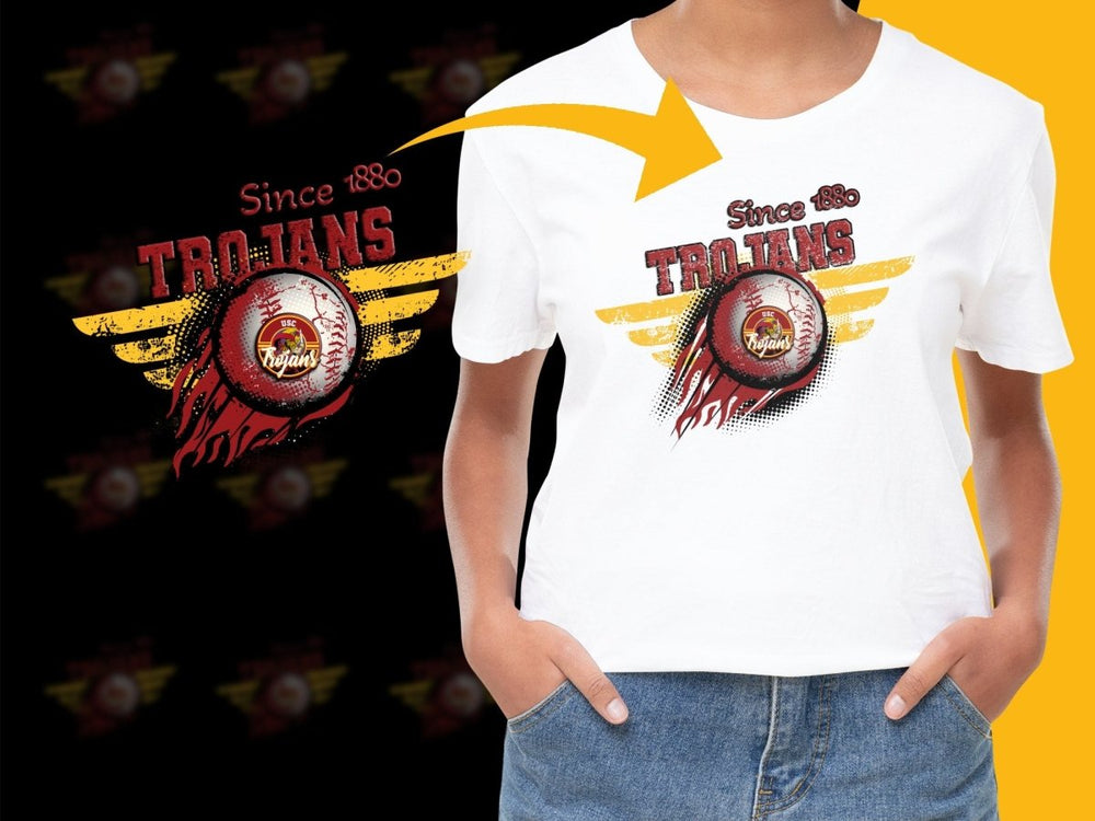 USC Trojans NCAA College PNG File - Teepew