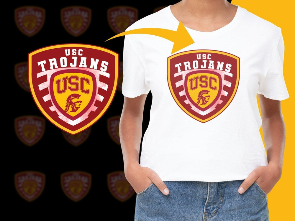 USC Trojans NCAA College PNG File - Teepew