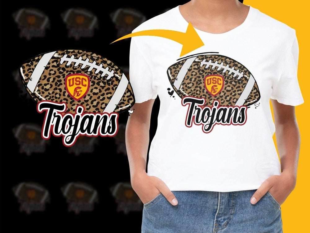 USC Trojans NCAA College PNG File - Teepew