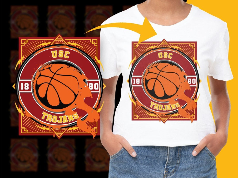 USC Trojans NCAA College PNG File - Teepew