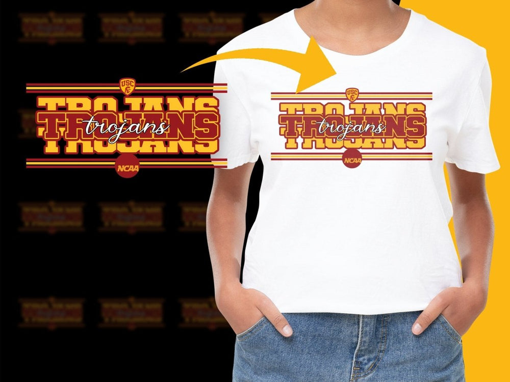 USC Trojans NCAA College PNG File - Teepew