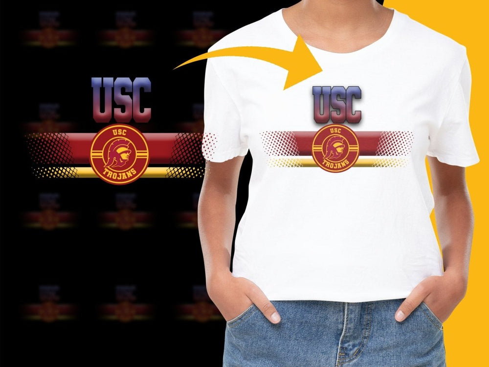 USC Trojans NCAA College PNG File - Teepew